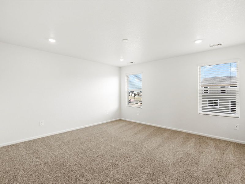 Spacious, unfurnished interior of a new home in Revere at Johnstown, Johnstown (Image 10). Spacious, unfurnished interior of a new home in Revere at Johnstown, Johnstown (Image 10).