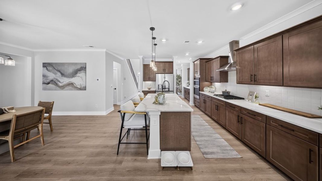 Furnished interior view inside a new home in Westport, York (Image 4).