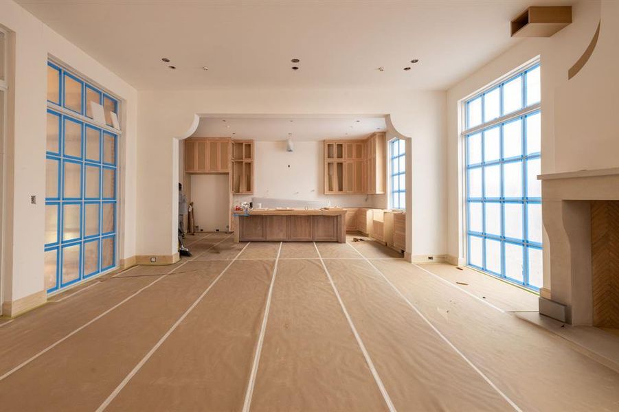 In-progress construction of a new home in , University Park, TX (Image 10).