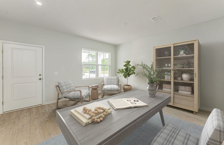 Furnished interior view inside a new home in Salem Bay, Beaufort (Image 7).