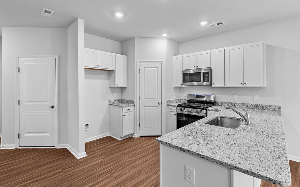 Furnished interior view inside a new home in Hanes Lake, Winston-Salem (Image 9).