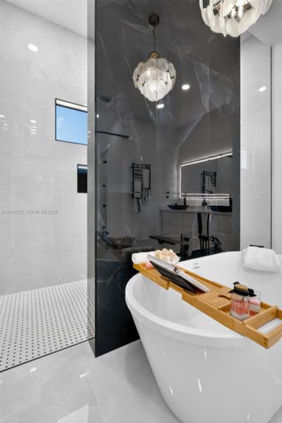 Furnished interior view inside a new home in , Cape Coral (Image 58).