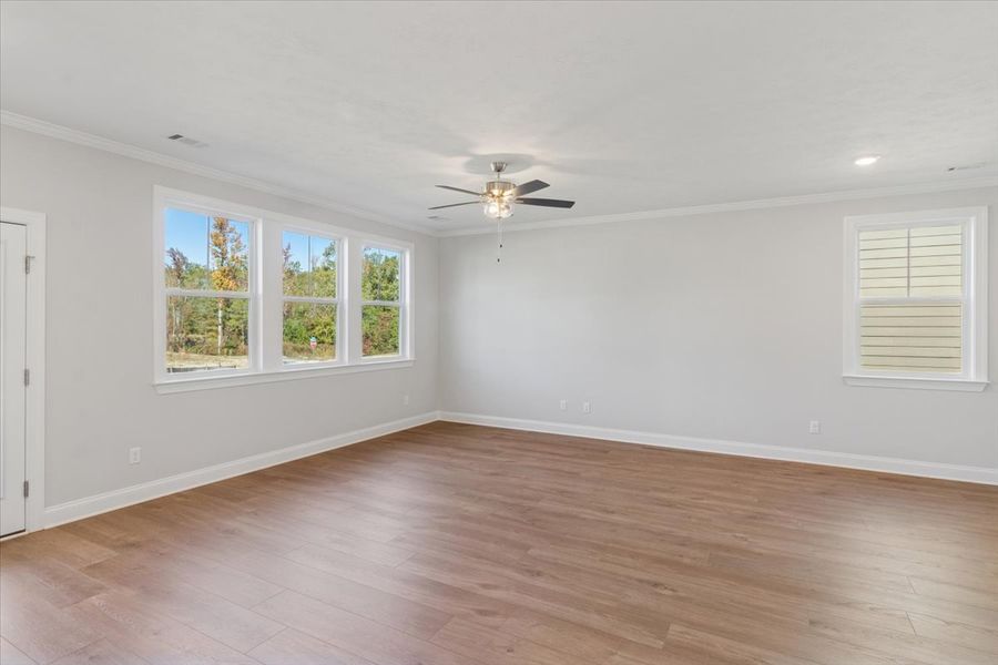 Spacious, unfurnished interior of a new home in Tillery Park, Grovetown (Image 16). Spacious, unfurnished interior of a new home in Tillery Park, Grovetown (Image 16).