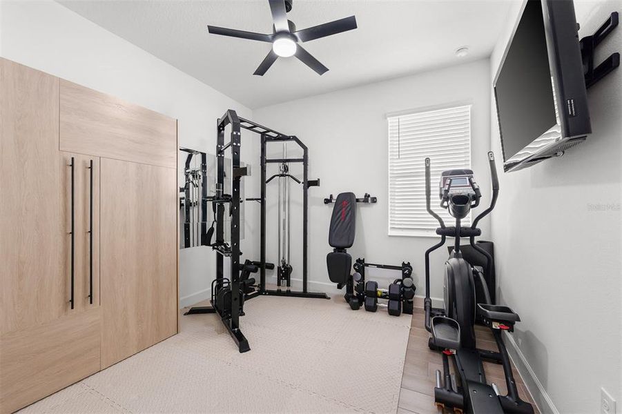Furnished interior view inside a new home in , Clermont (Image 27).