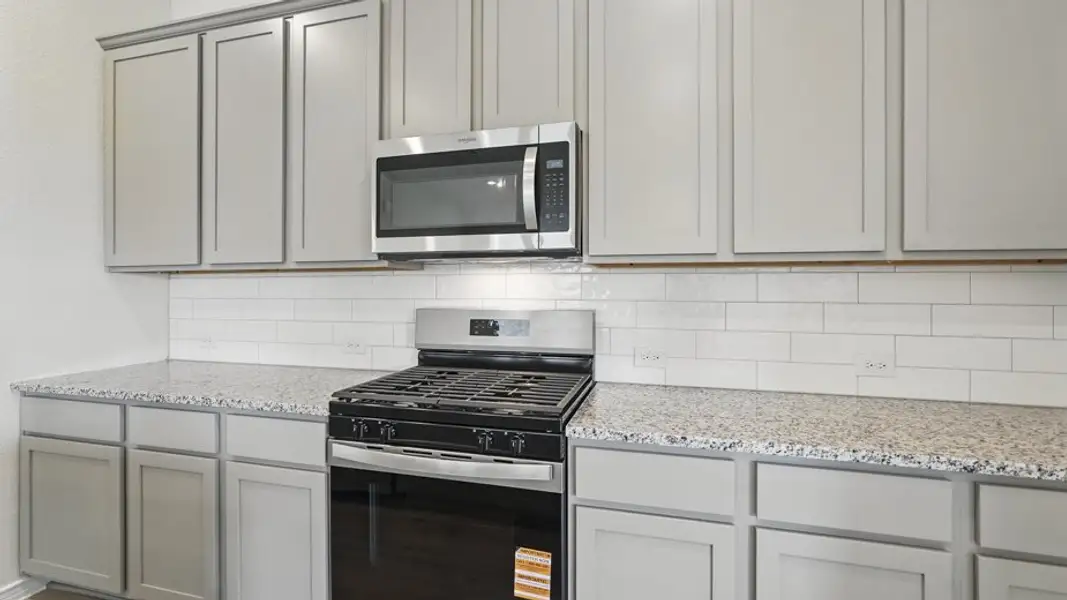 Furnished interior view inside a new home in Lakewood Trails, Forney (Image 3). Furnished interior view inside a new home in Lakewood Trails, Forney (Image 3).