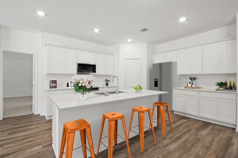 Furnished interior view inside a new home in Medina, Dayton (Image 6).
