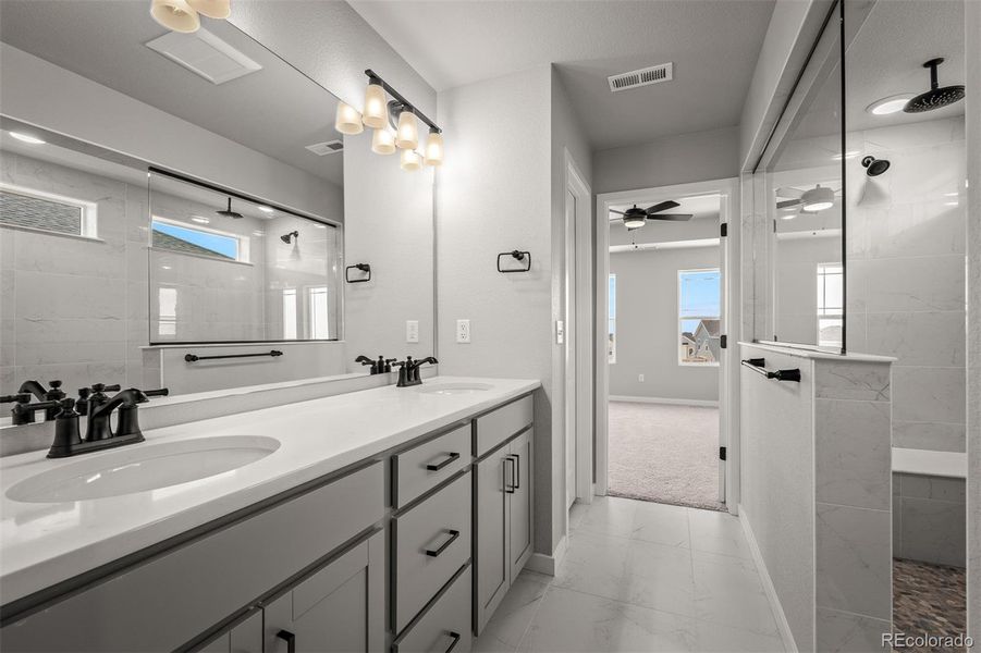 Furnished interior view inside a new home in Revel Crossing at Wolf Ranch – The Ascent Collection, Colorado Springs (Image 4).