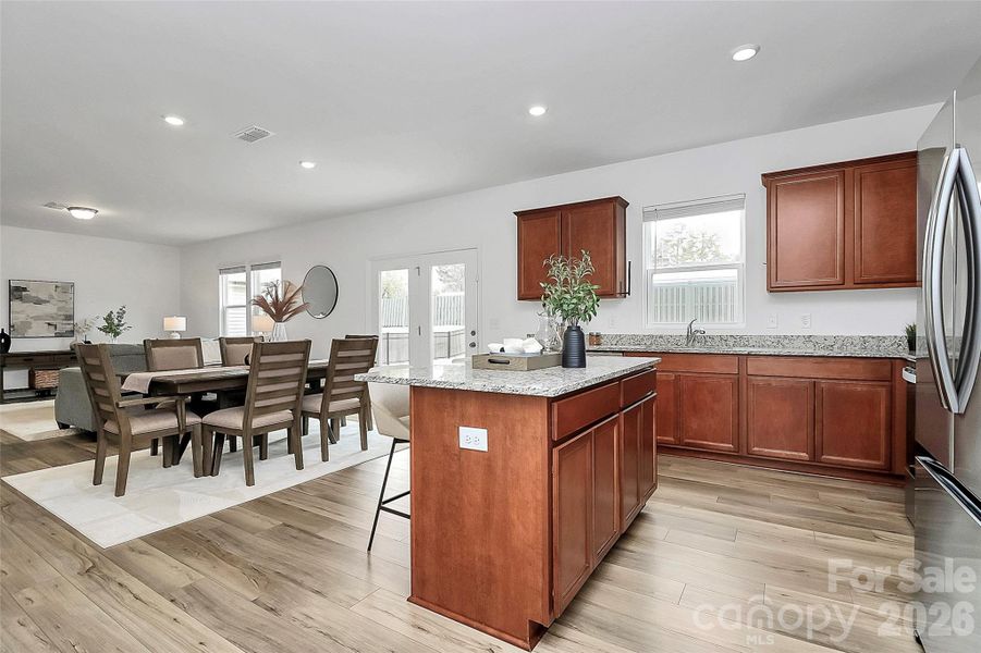 Furnished interior view inside a new home in Sunbriar, Charlotte (Image 8).