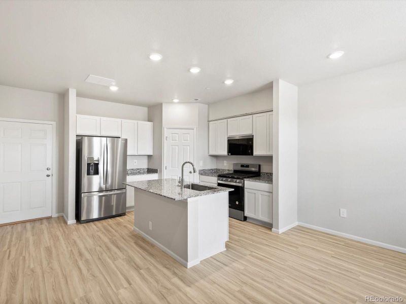 Furnished interior view inside a new home in Poudre Heights: The Meadow Collection, Windsor (Image 5).