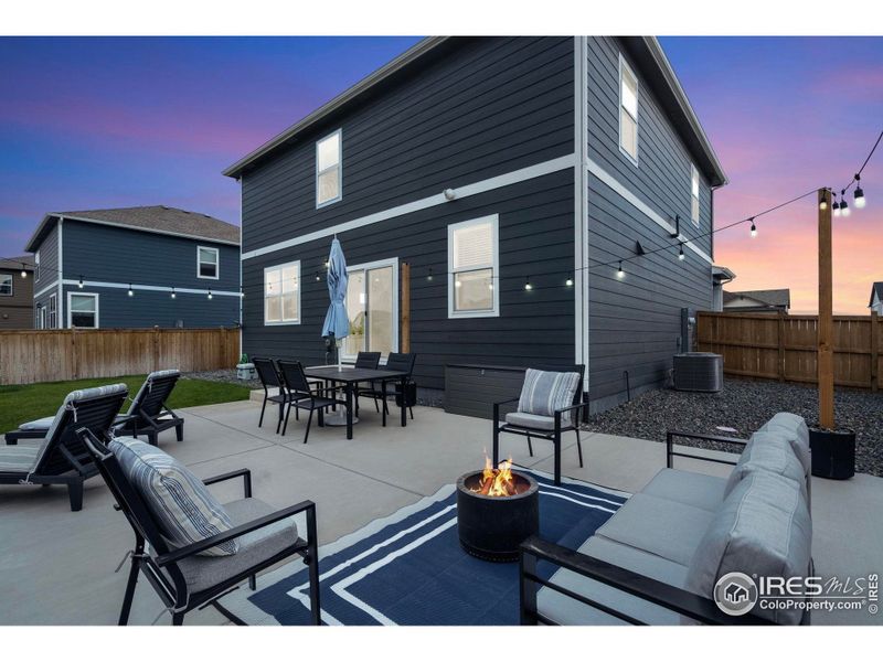 The large patio is ideal for entertaining or hosting family gatherings. The large patio is ideal for entertaining or hosting family gatherings.