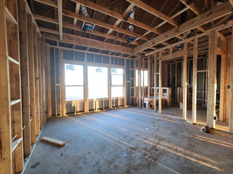 In-progress construction of a new home in Rocky Top, Krum, TX (Image 12).