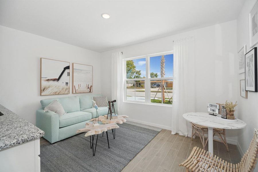 Furnished interior view inside a new home in , Palm Bay (Image 22).