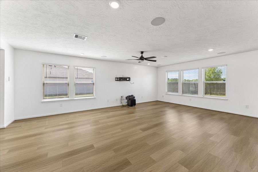 Spacious, unfurnished interior of a new home in Grace Landing, Willis (Image 13). Spacious, unfurnished interior of a new home in Grace Landing, Willis (Image 13).