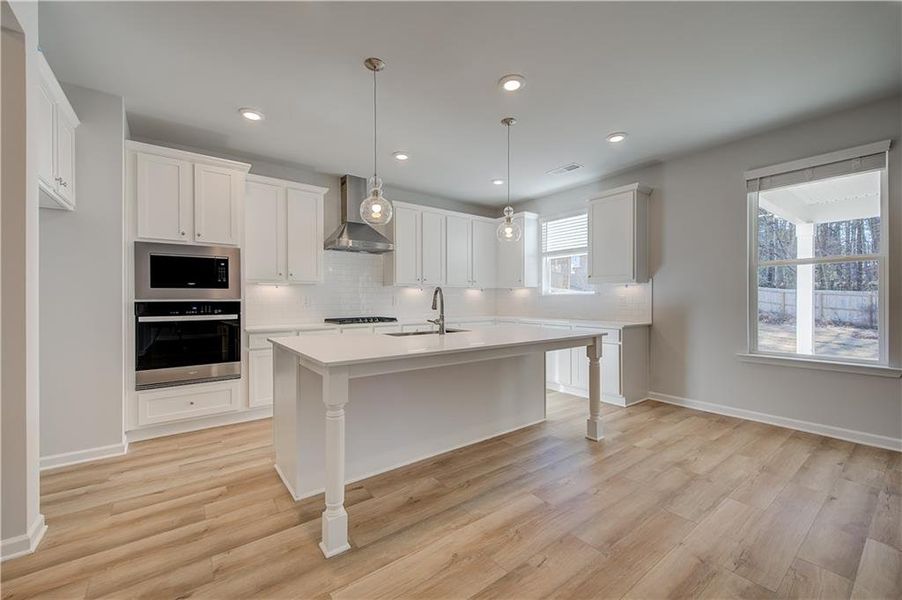 Furnished interior view inside a new home in Burchwood, Stockbridge (Image 5).