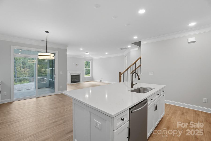 Furnished interior view inside a new home in Heritage - 55+ Community, Wesley Chapel (Image 8).