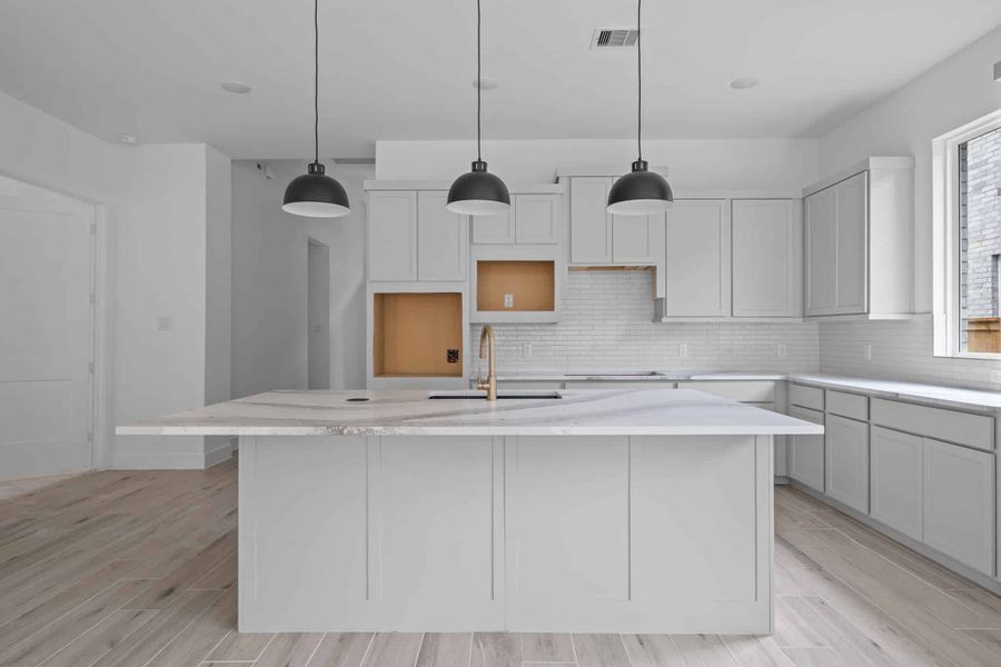 Furnished interior view inside a new home in Kresston, Montgomery (Image 9).