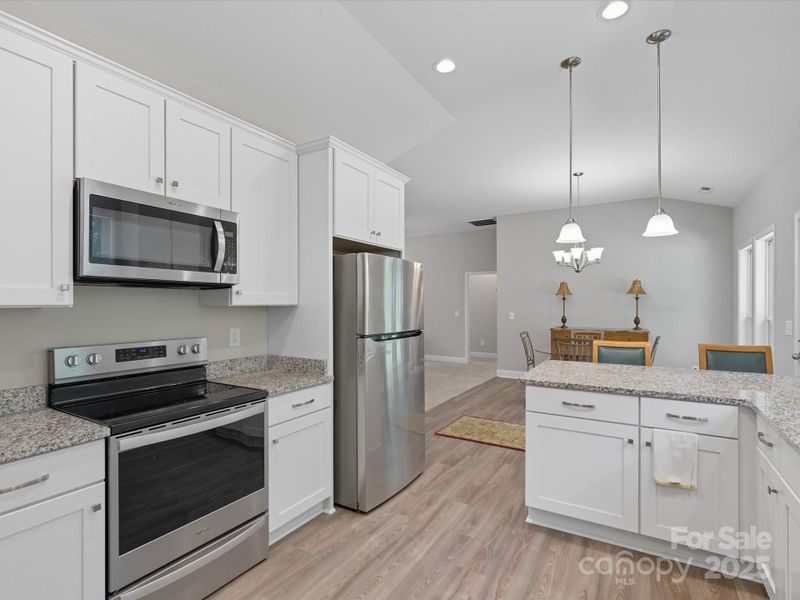 Furnished interior view inside a new home in , Wingate (Image 7).