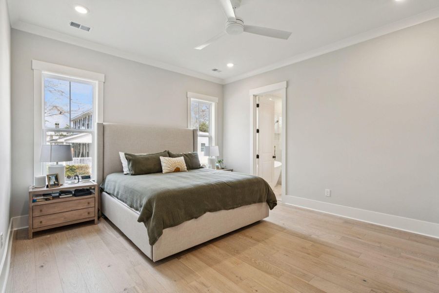 Furnished interior view inside a new home in , Mount Pleasant (Image 41).