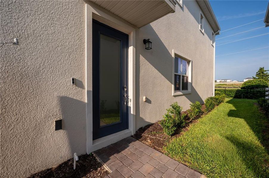 Exterior details and patio area of a home in , Davenport (Image 18).