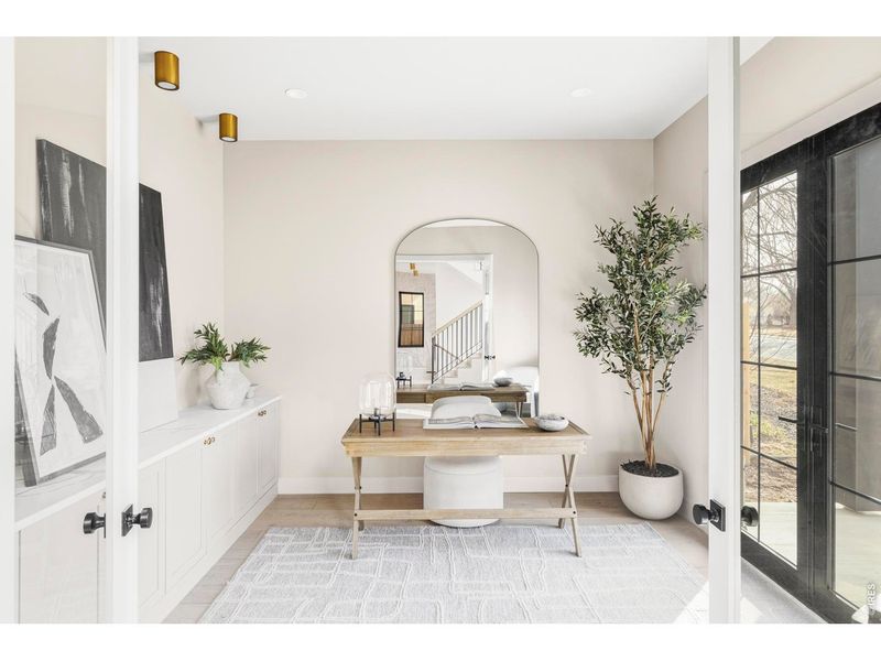 Furnished interior view inside a new home in , Denver (Image 42).