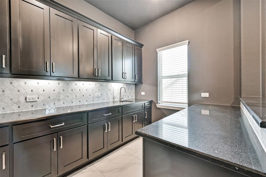 Furnished interior view inside a new home in , Manvel (Image 6).