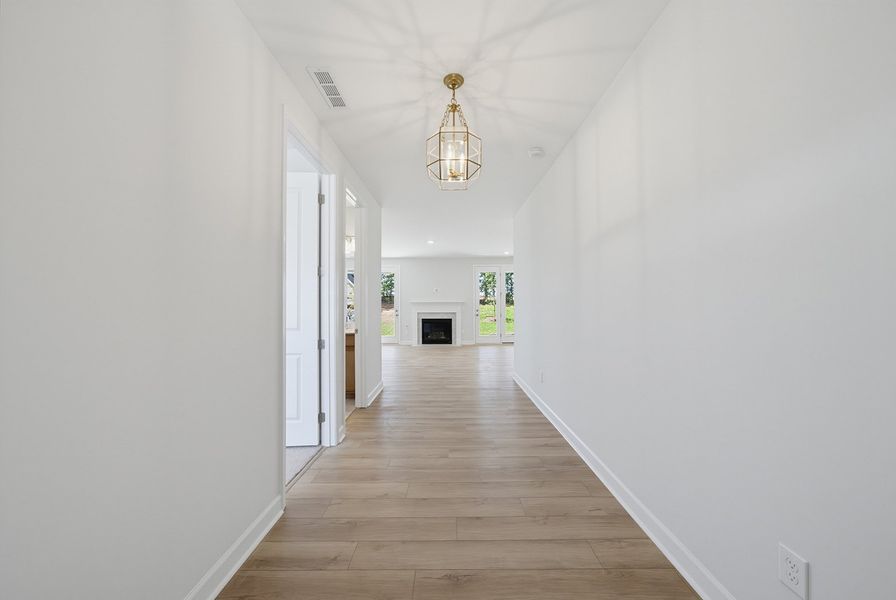 Spacious, unfurnished interior of a new home in Sweetbrier, Durham (Image 17).