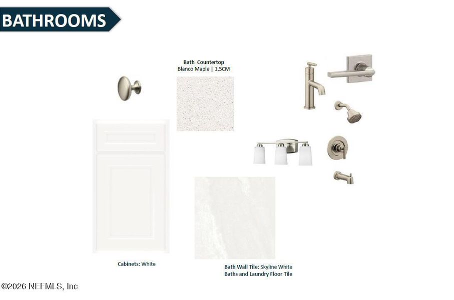 Sample of building materials used in homes in , Yulee (Image 18).