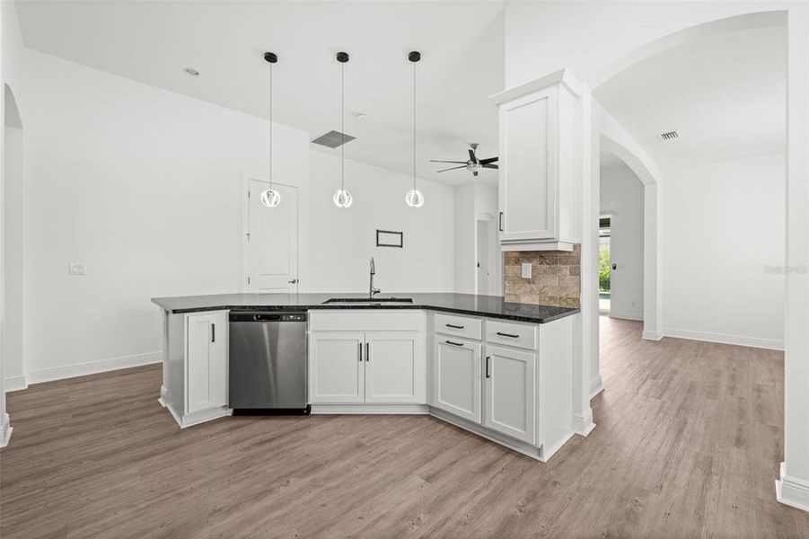 Furnished interior view inside a new home in , Punta Gorda (Image 10).
