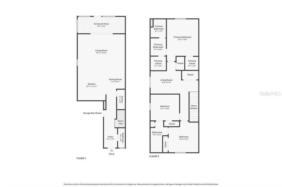 2D floor plan layout of this home in , Apollo Beach, FL (Image 5).