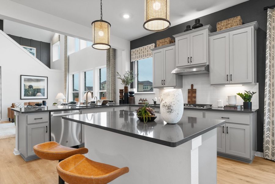 Furnished interior view inside a new home in Nolina, Georgetown (Image 52).