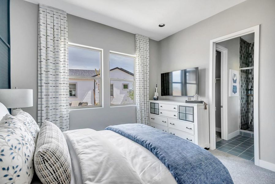 Furnished interior view inside a new home in Summit at The Dells, Prescott (Image 30).