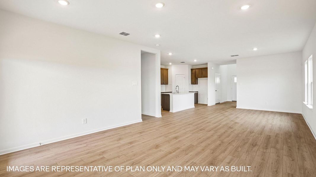 Representative unfurnished interior of a home built from the The Pierce by D.R. Horton in Briarwood, Elgin (Image 13).