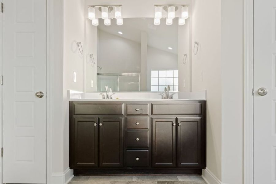 Furnished interior view inside a new home in Miller's Reserve, Winston-Salem (Image 11). Furnished interior view inside a new home in Miller's Reserve, Winston-Salem (Image 11).