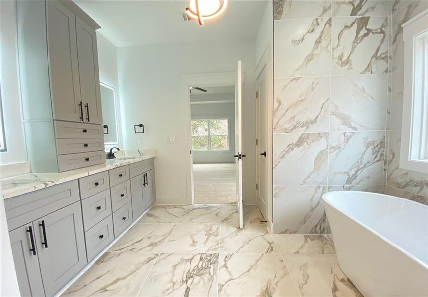 Furnished interior view inside a new home in , Lawrenceville (Image 6).