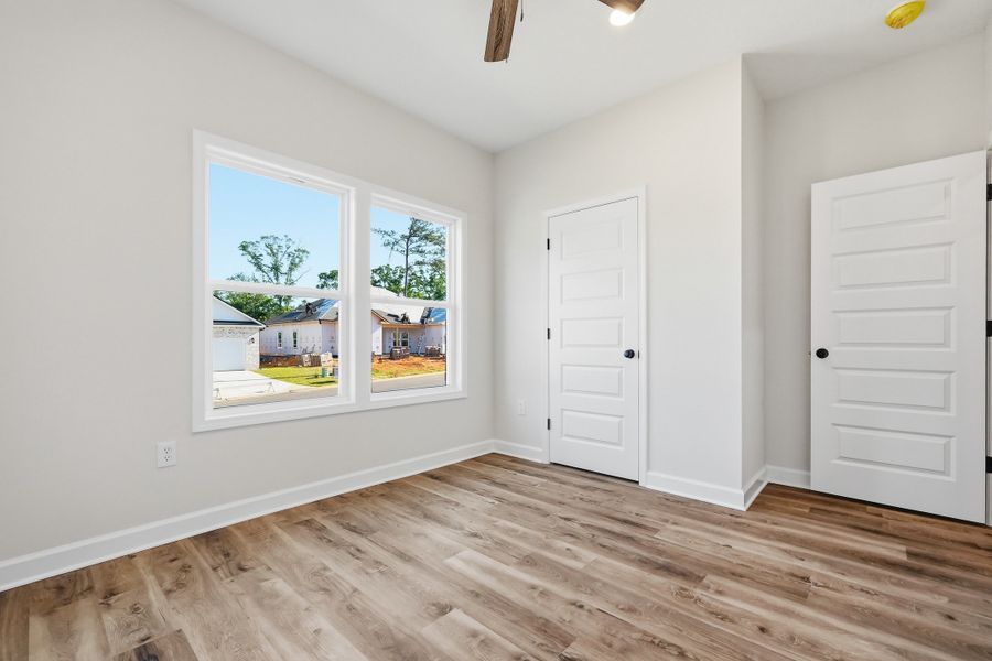 Spacious, unfurnished interior of a new home in McCarthy Estates, Defuniak Springs (Image 25). Spacious, unfurnished interior of a new home in McCarthy Estates, Defuniak Springs (Image 25).