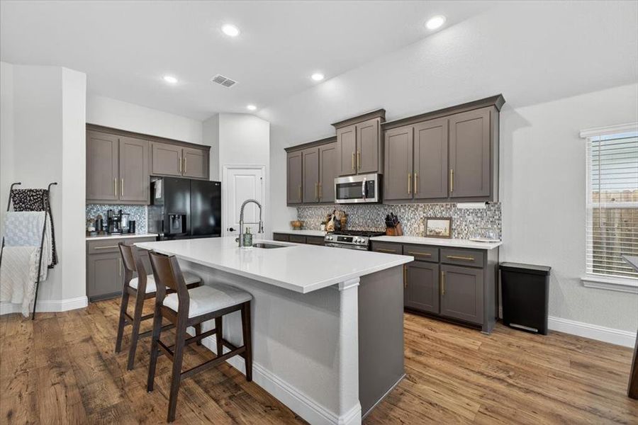Furnished interior view inside a new home in , Godley (Image 15).