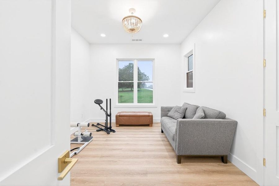 Furnished interior view inside a new home in , Buford (Image 15).
