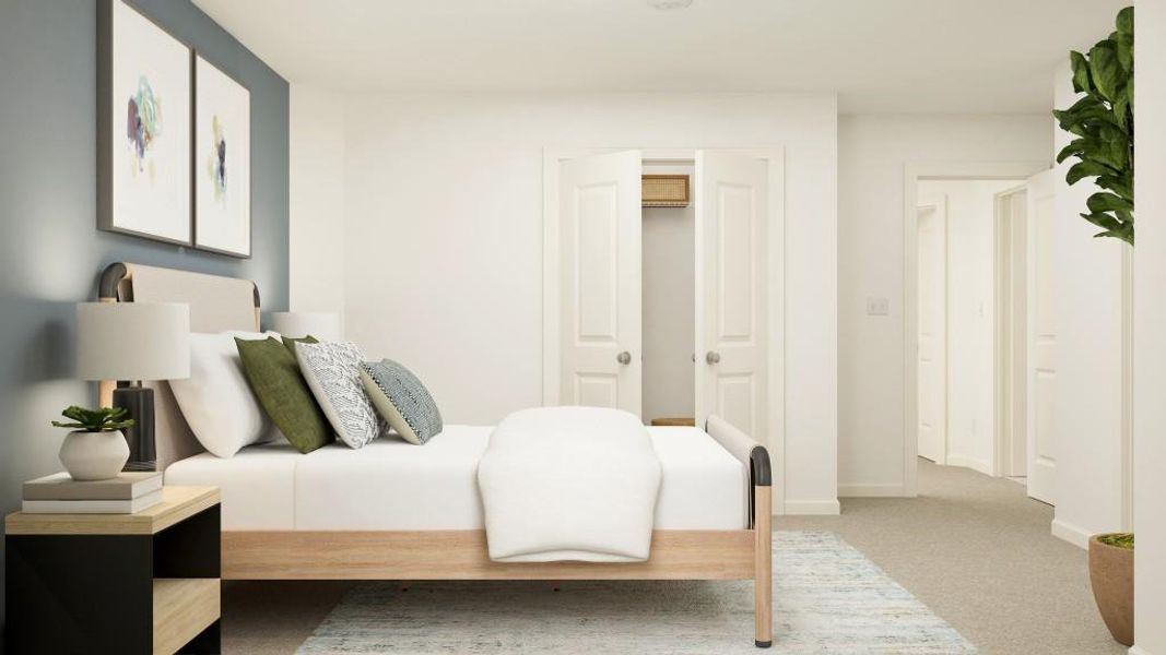 Furnished interior view inside a new home in Deer Valley, Canton (Image 25).