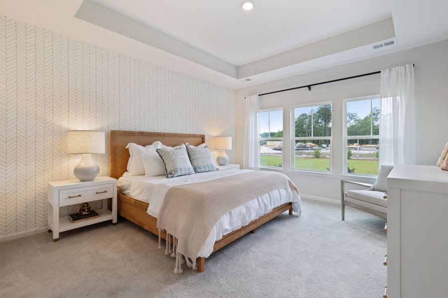 Furnished interior view inside a new home in Limehouse Farms, Summerville (Image 20).