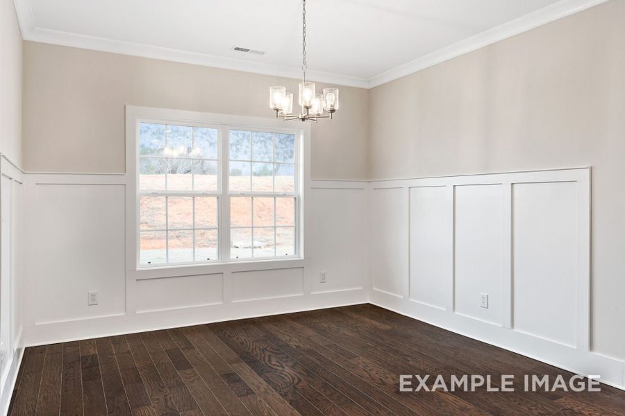 Representative unfurnished interior of a home built from the The Rockford D by Davidson Homes LLC in The Reserve at Potranco Oaks, Castroville (Image 19).