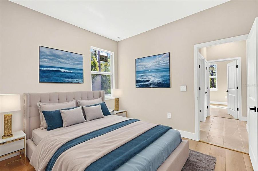 Furnished interior view inside a new home in , Port Charlotte (Image 34). Furnished interior view inside a new home in , Port Charlotte (Image 34).