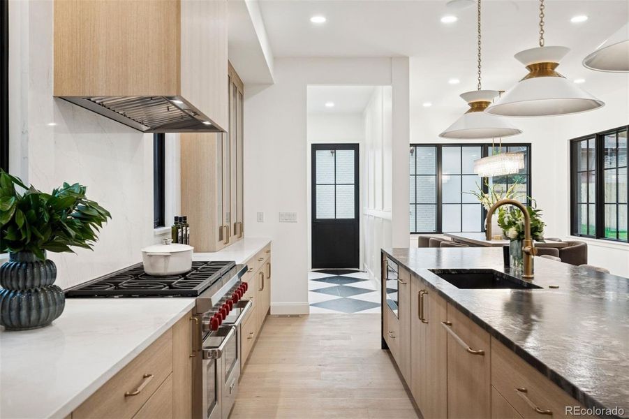 Furnished interior view inside a new home in , Denver (Image 35).