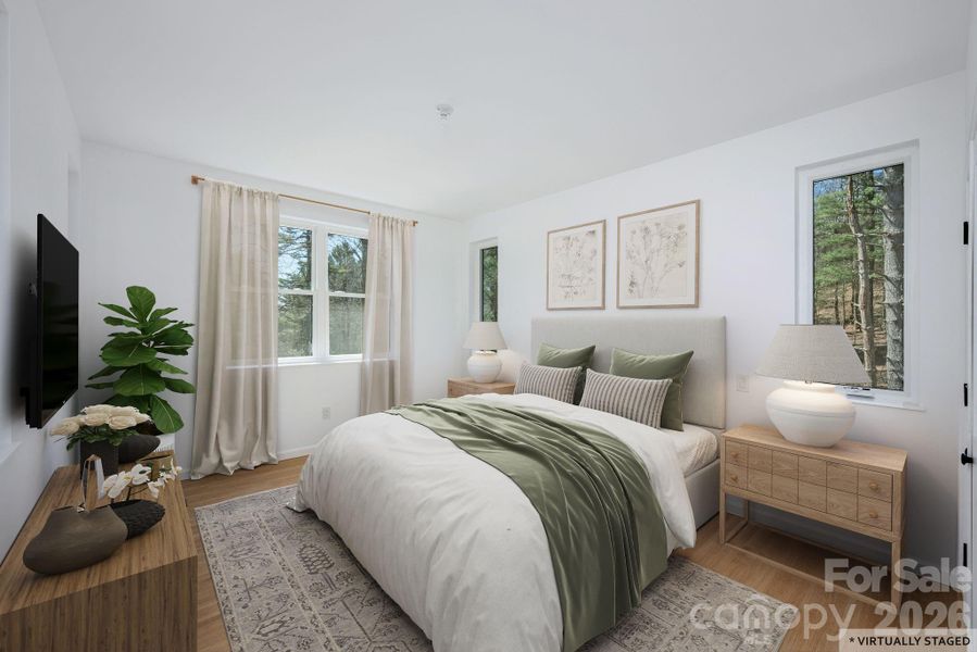 Furnished interior view inside a new home in , Flat Rock (Image 35).