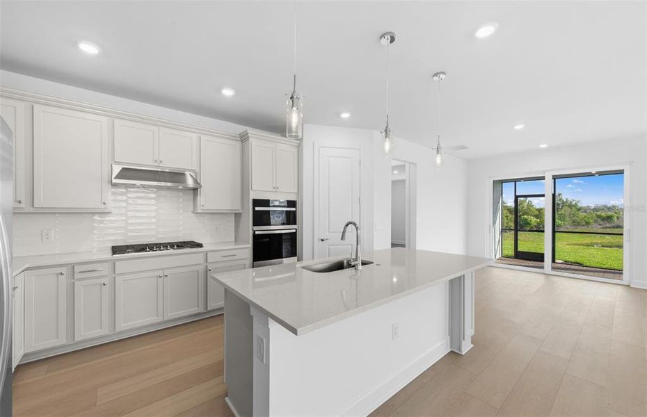 Furnished interior view inside a new home in Reagan Landing, Bradenton (Image 5).