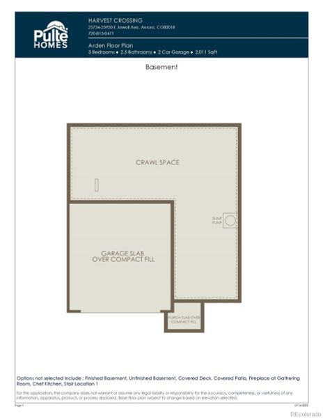 Basement Floorplan
