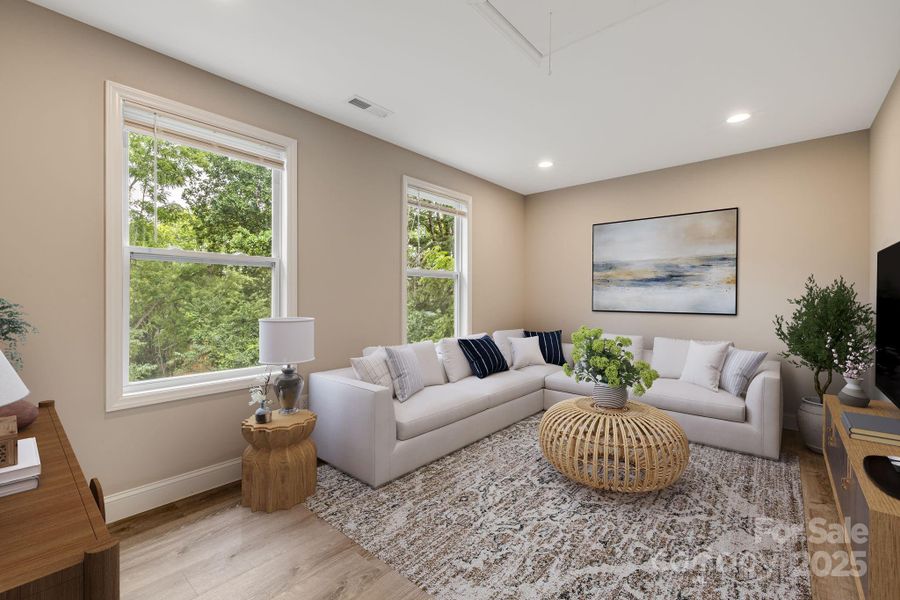 Upstairs Family Room (Virtually Staged)