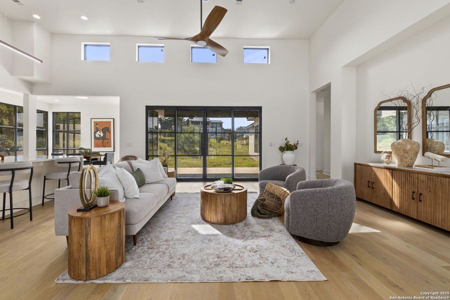 Furnished interior view inside a new home in , San Antonio (Image 27). Furnished interior view inside a new home in , San Antonio (Image 27).