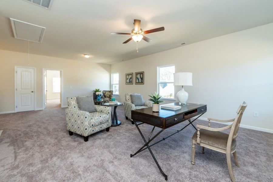 Furnished interior view inside a new home in Jones Ridge, Dallas (Image 9).