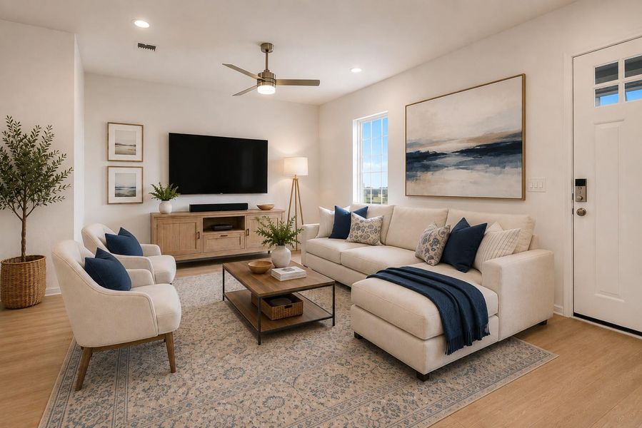 *Virtually Staged Family Room* *Virtually Staged Family Room*