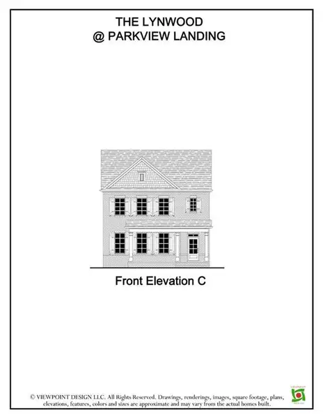 Exterior rendering of this home design in , Buford, GA (Image 3).